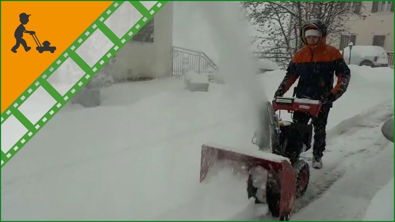 Fraise &agrave; neige thermique GeoTech Pro ST1175 WEL EVO - Vid&eacute;o de d&eacute;monstration