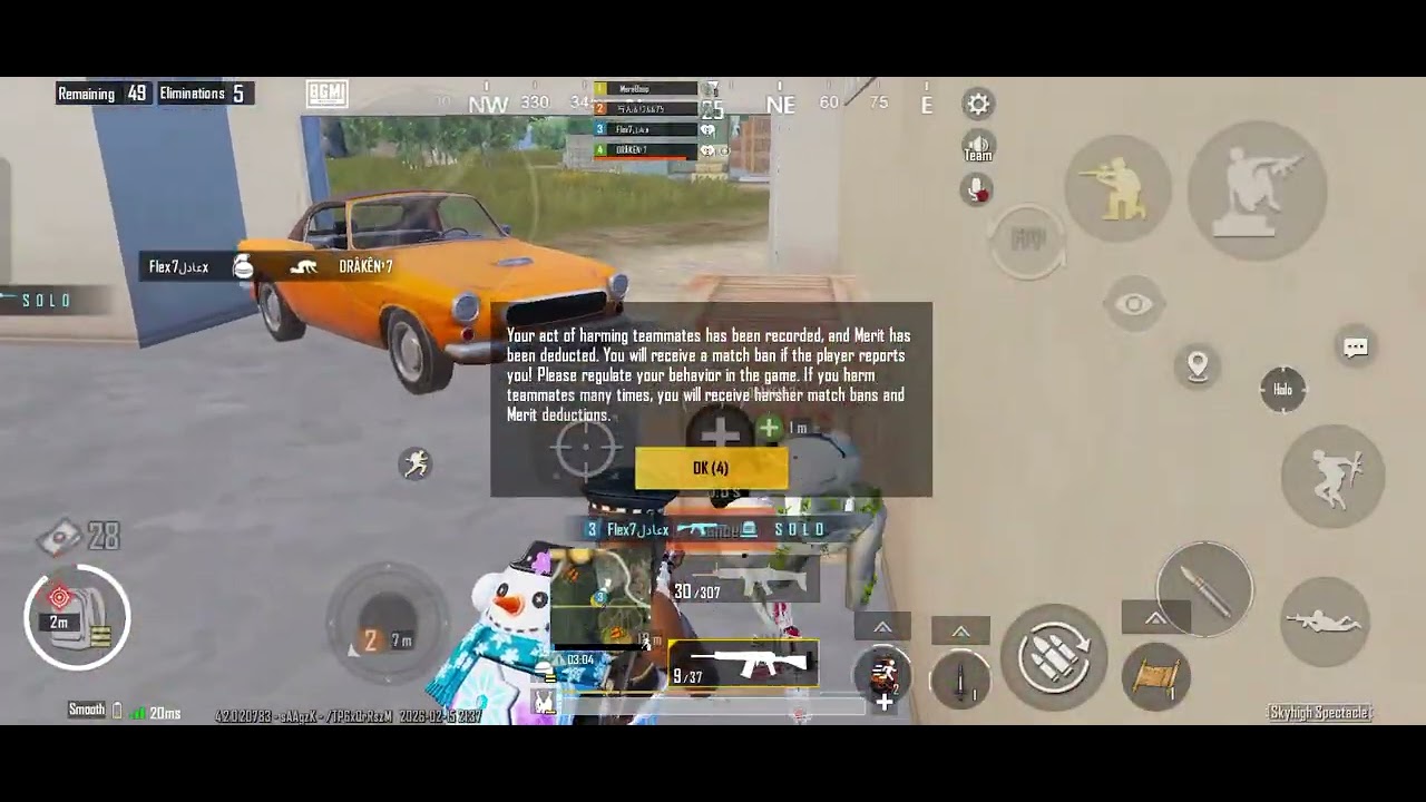 5 finger gameplay oneplus 13R