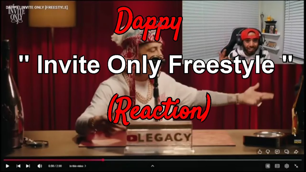 Dappy - Invite Only Freestyle (Reaction) One Of The Most Underrated UK Rappers!!