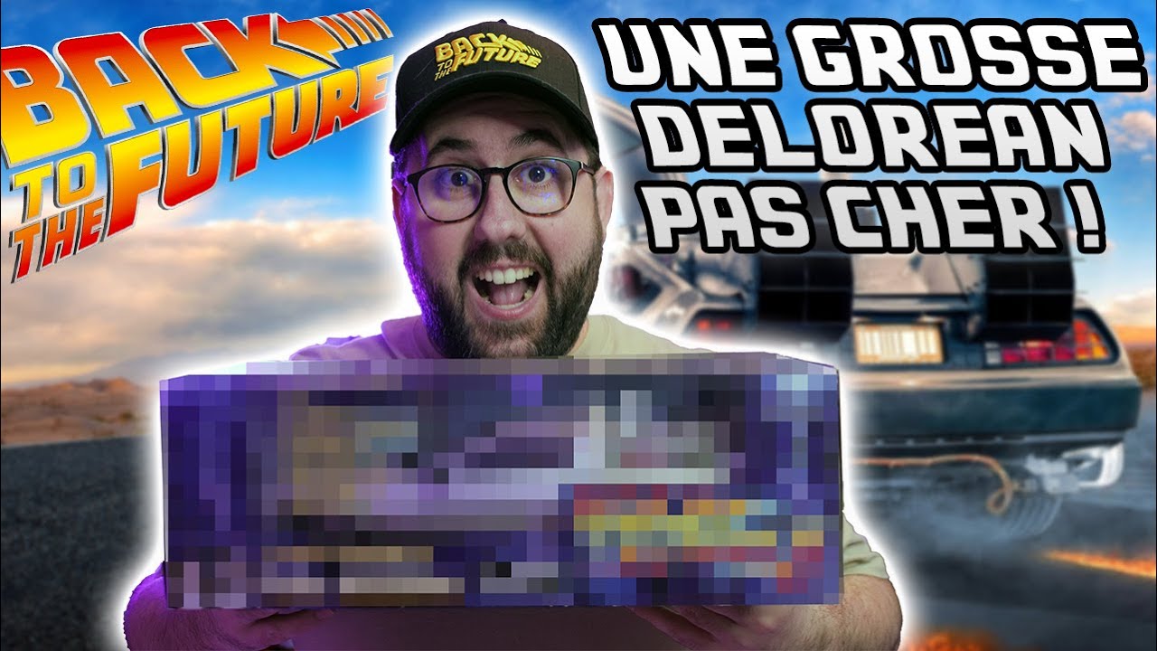 UNE BELLE DELOREAN BACK TO THE FUTURE POUR PAS CHER !
