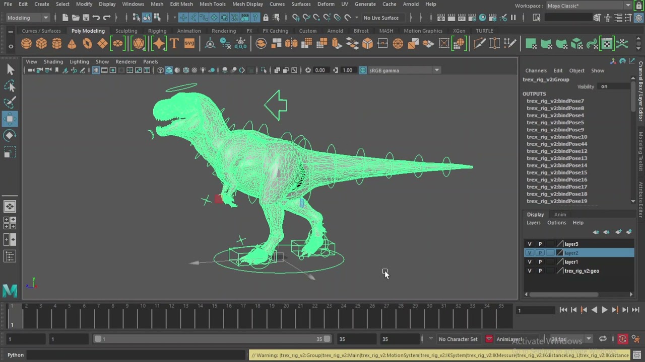 Maya Animation Alembic export and import(Alembic Cache)