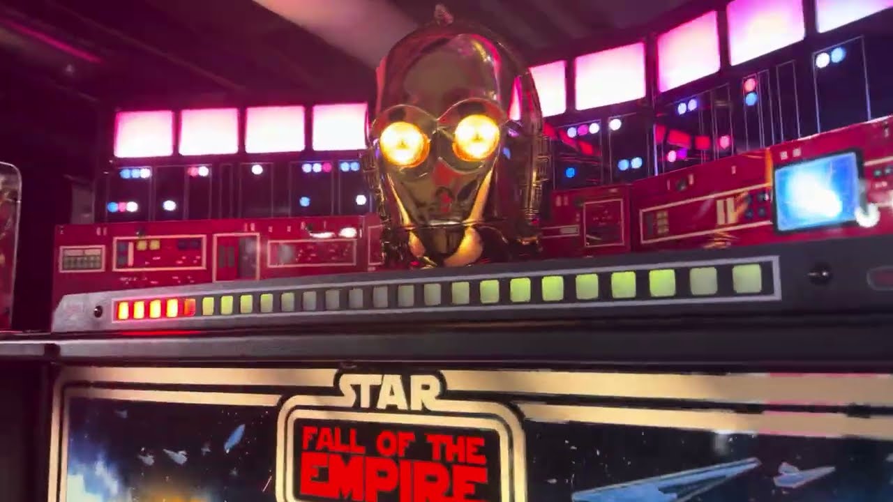 Насадка для пинбольного автомата Sterns Star Wars: Падение Империи C-3PO