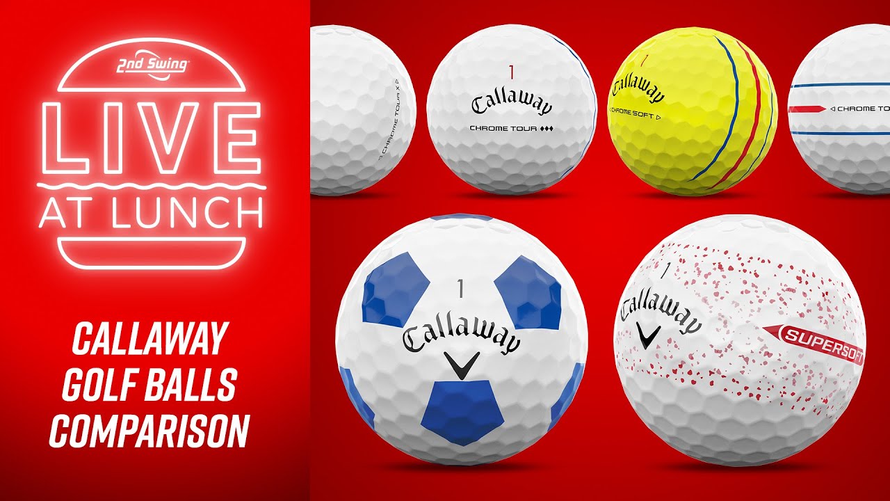 CALLAWAY Golf Balls Comparison and LIVE Testing