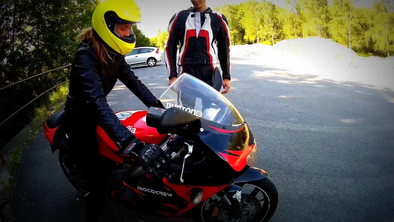 New Season 2017 ||  Wheelie || SV650 & Aprilia rs 125 || Motocrew