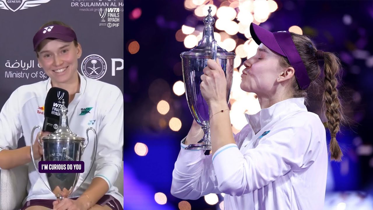 Elena Rybakina Reacts to Record $5.2 Million WTA Finals Prize | LAREUM Tennis News