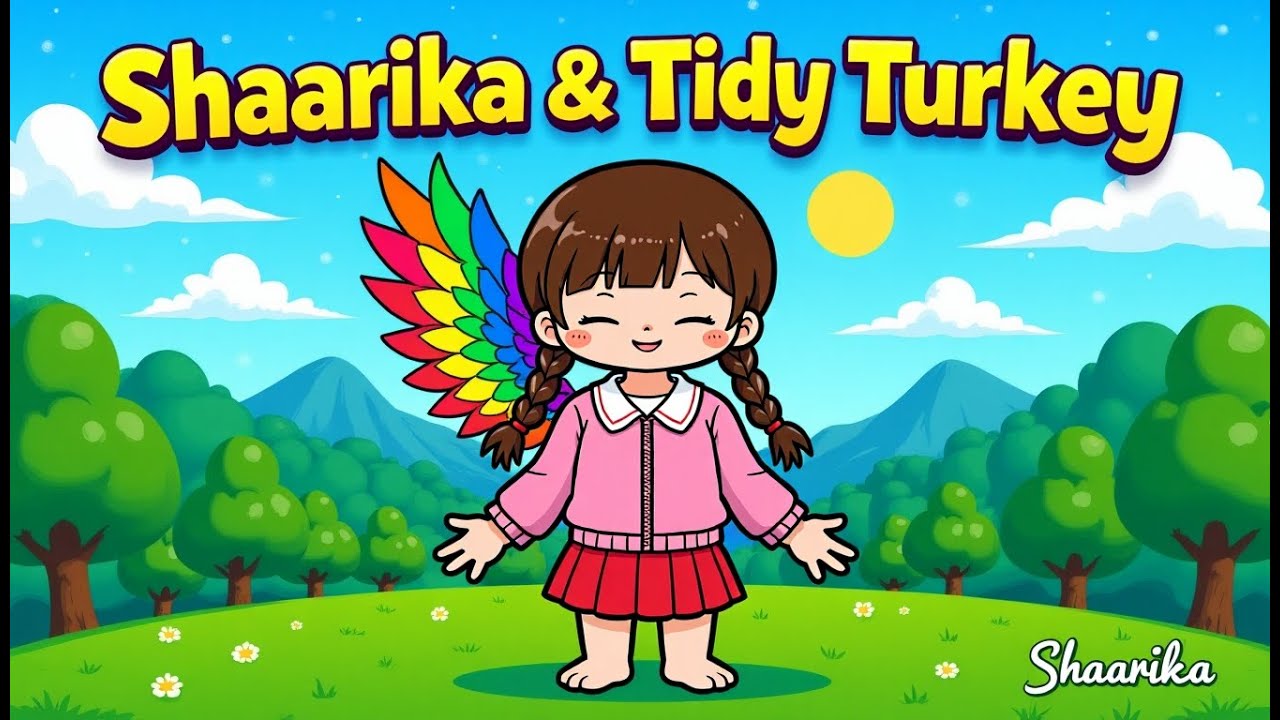 The Tidy Turkey! 🦃 Shaarika's Sparkling Clean Secret! ✨ (Read Aloud AI Story)