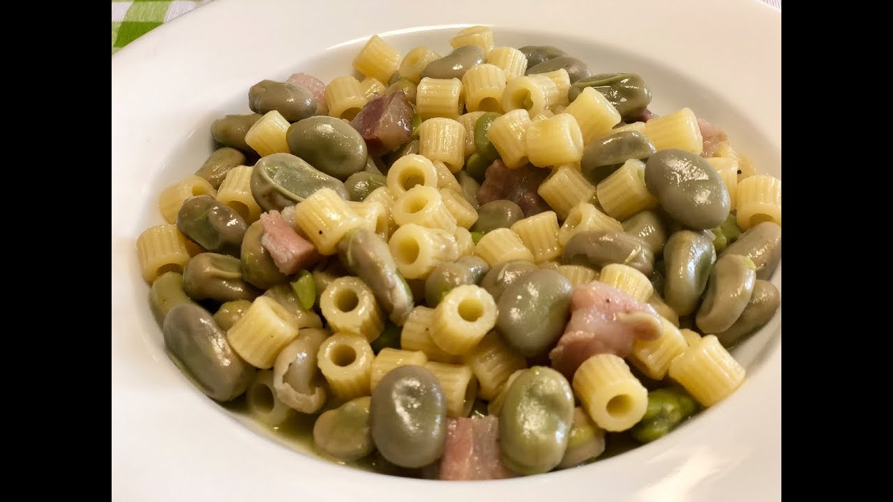 Pasta con le Fave Primo Piatto Facile Veloce e Gustoso