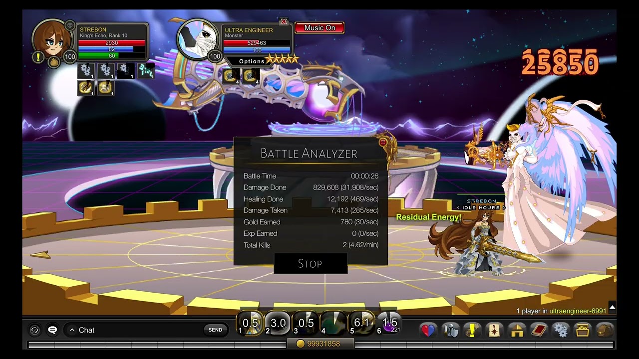 Ultra Engineer Solo with [King's Echo] (57s) - AQW