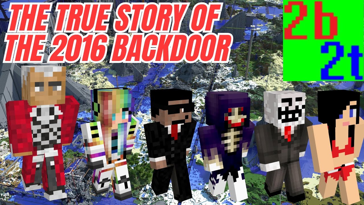 Jacktherippa explains the 2b2t backdoor of 2016 (Supercut)