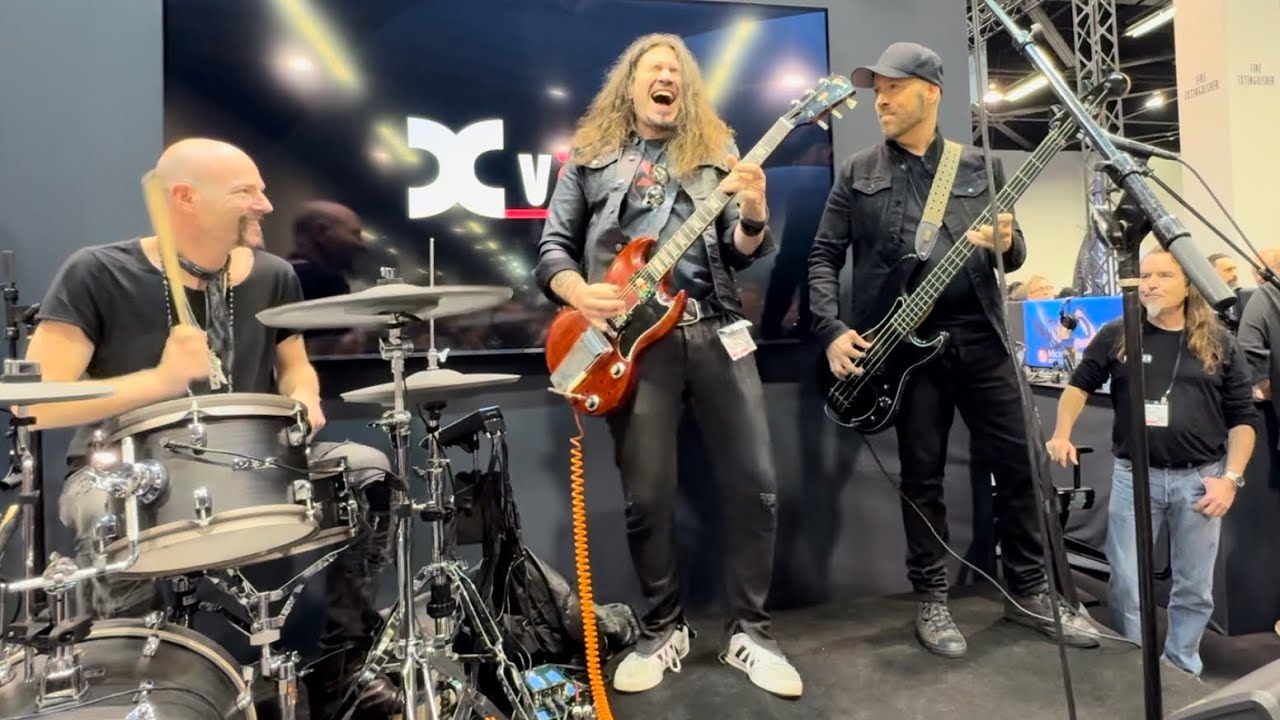Phil X and the Drills at NAMM 2024