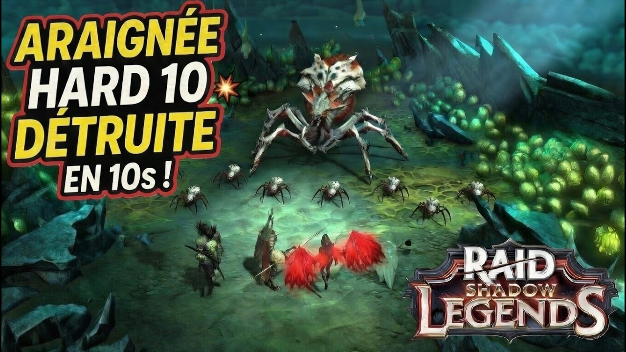 Comment one-shot Araignée Hard 10 en 10s (Marius + Ezio + Lydia strat)