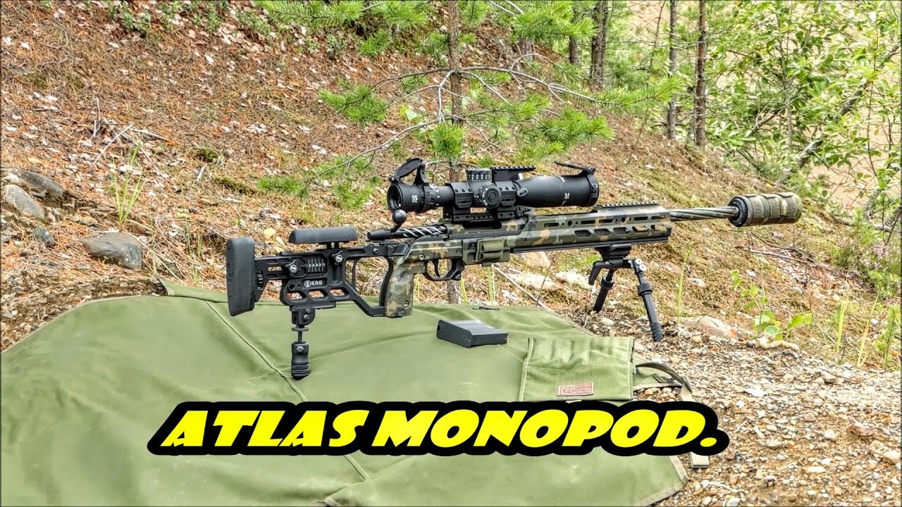 B&T Accu-Shot monopod, how to use it.