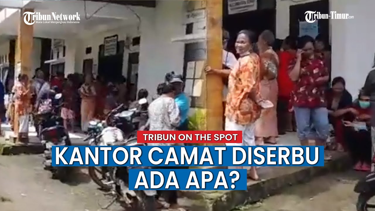 Masyarakat Tana Toraja Padati Kantor Camat Sanggalla, Ada Apa ?