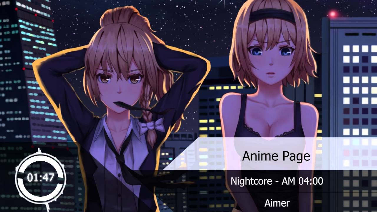 Nightcore - AM 04:00『Aimer』