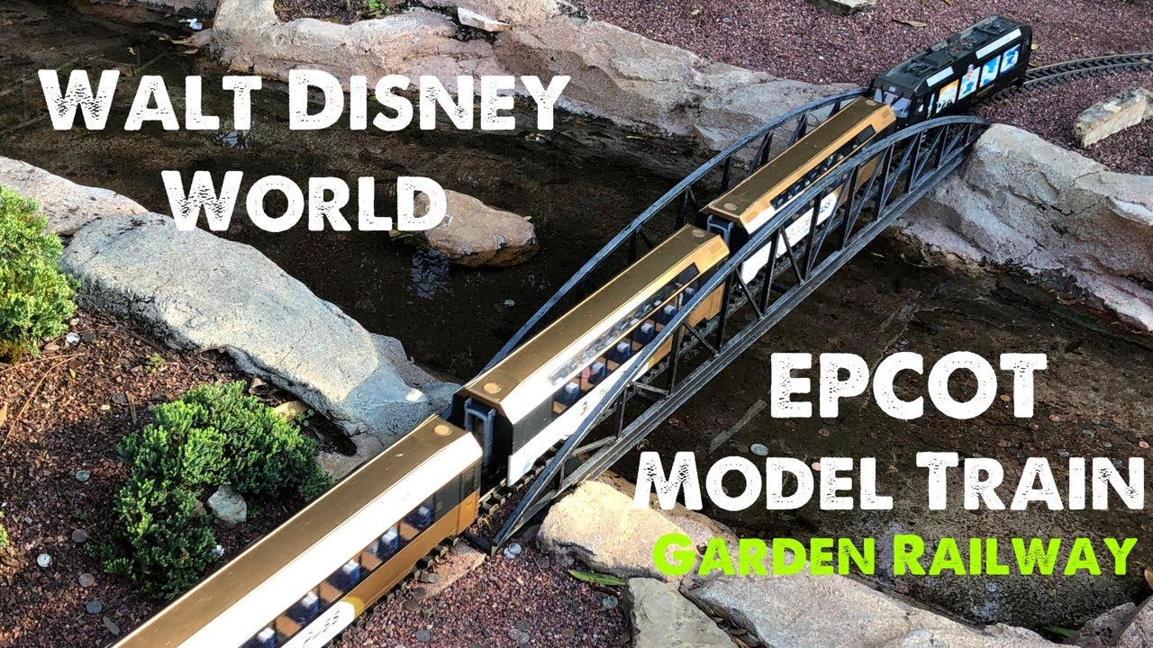 Walt Disney World's EPCOT LGB Model Train Garden Railway