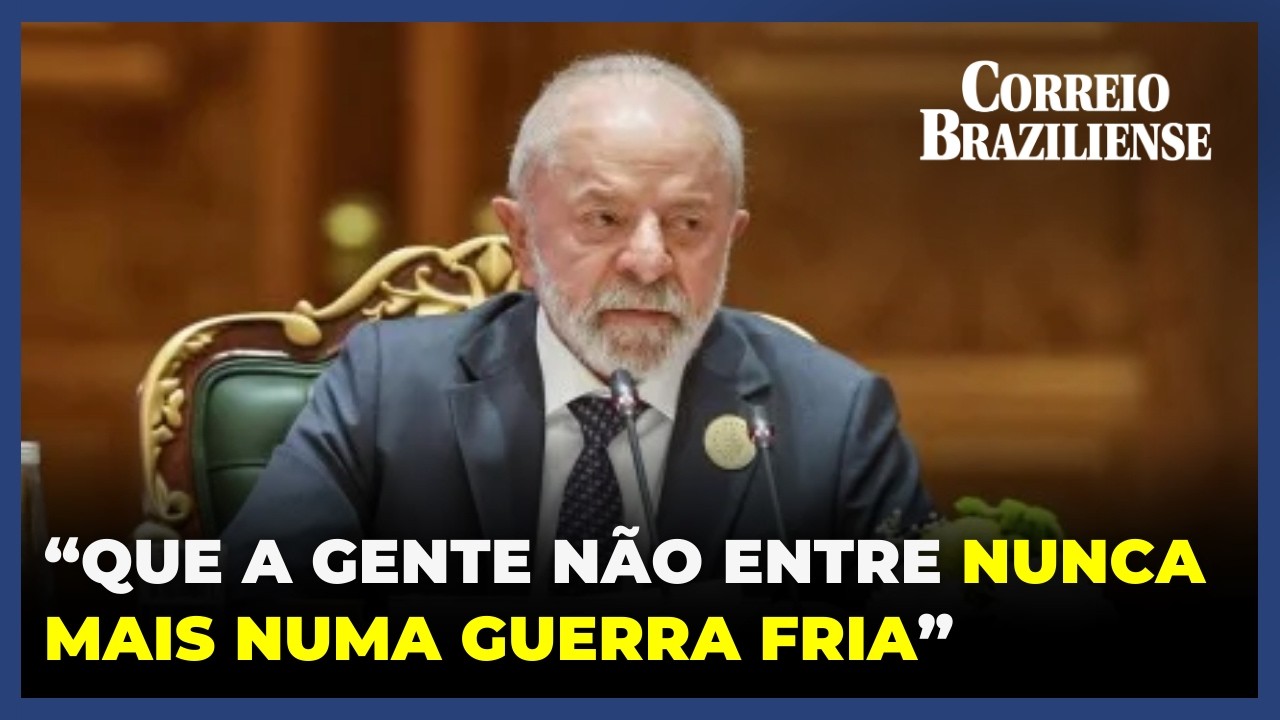 LULA DEFENDE AMÉRICA DO SUL COMO “ZONA DE PAZ” E REJEITA NOVA GUERRA FRIA