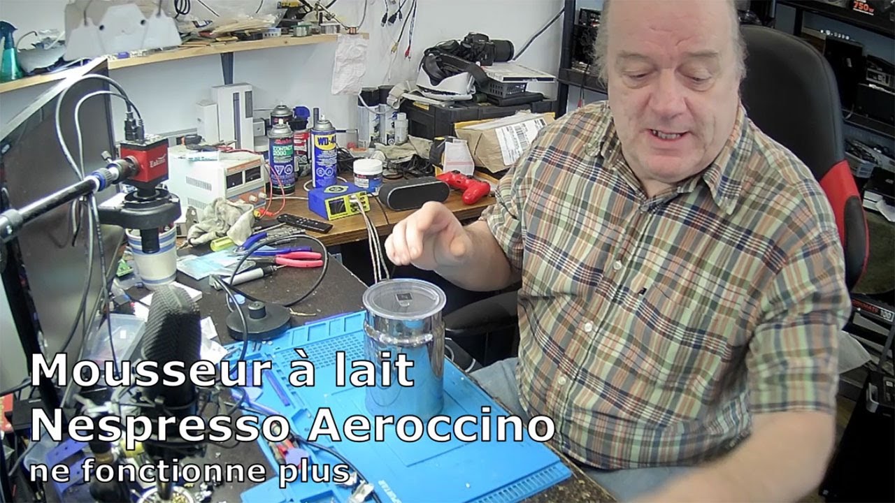 Mousseur à lait Nespresso Aeroccino Plus | SJC Électronique
