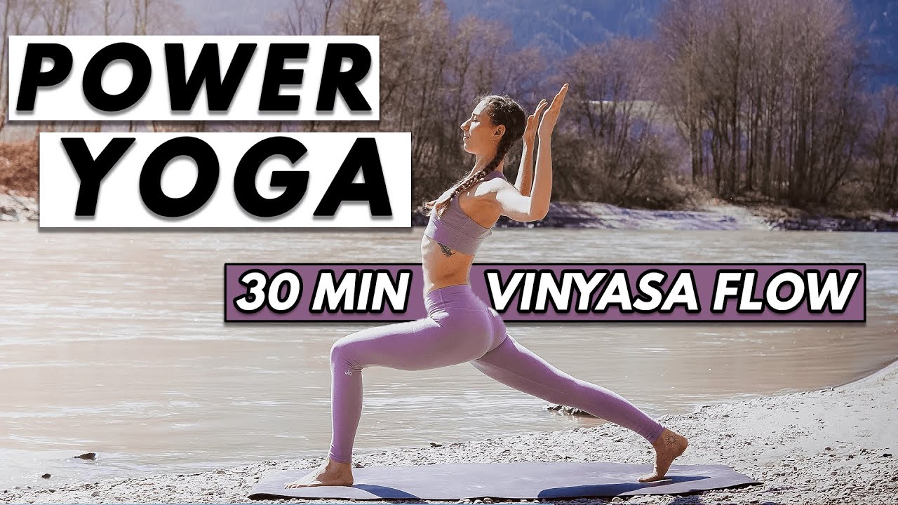 30 MIN POWER VINYASA YOGA FLOW | Energizing Full Body Practice | Intermediate Level