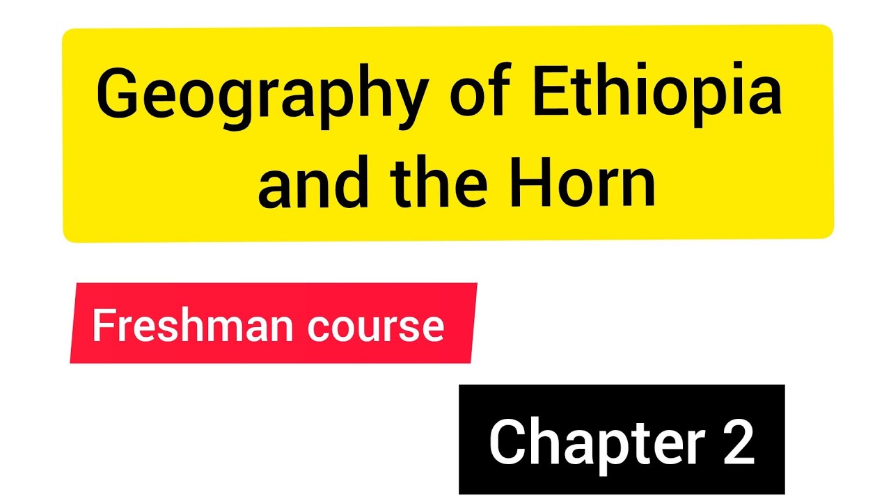 Geography freshman courses Unit 2 || በጣም በቀላል መንገድ #geography_freshman_course  part 1