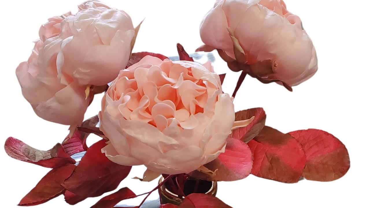 APRENDE COMO HACER ESTAS HERMOSAS FLORES DE FOAMIRAN PASO A PASO, DIY TUTORIAL