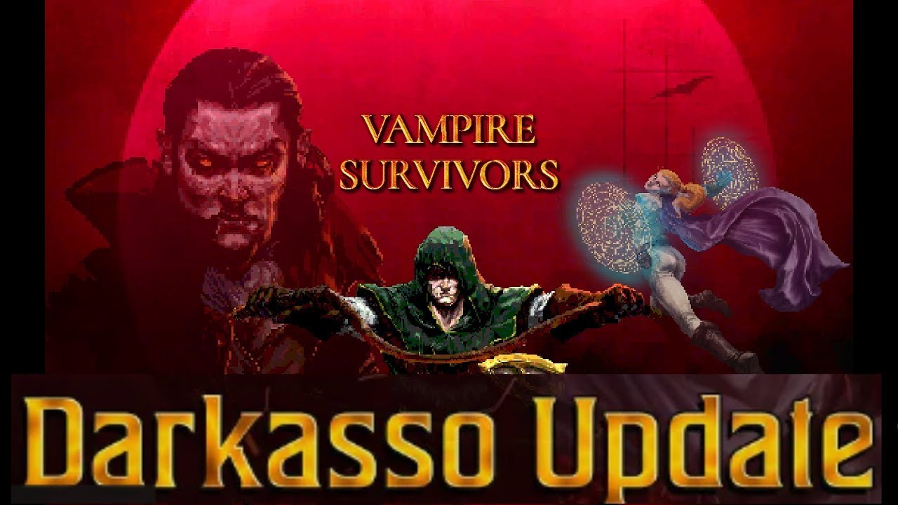 Vampire Survivors All Achievements All Secrets All Items | Darkasso Update (only)