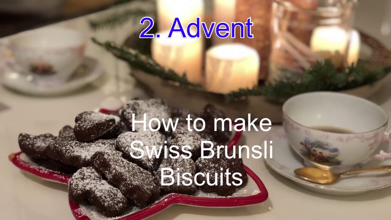 Swiss Brunsli Biscuits