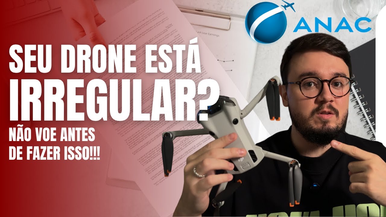 Como cadastrar seu drone na ANAC pelo SISANT em 2026 - Passo a passo atualizado!