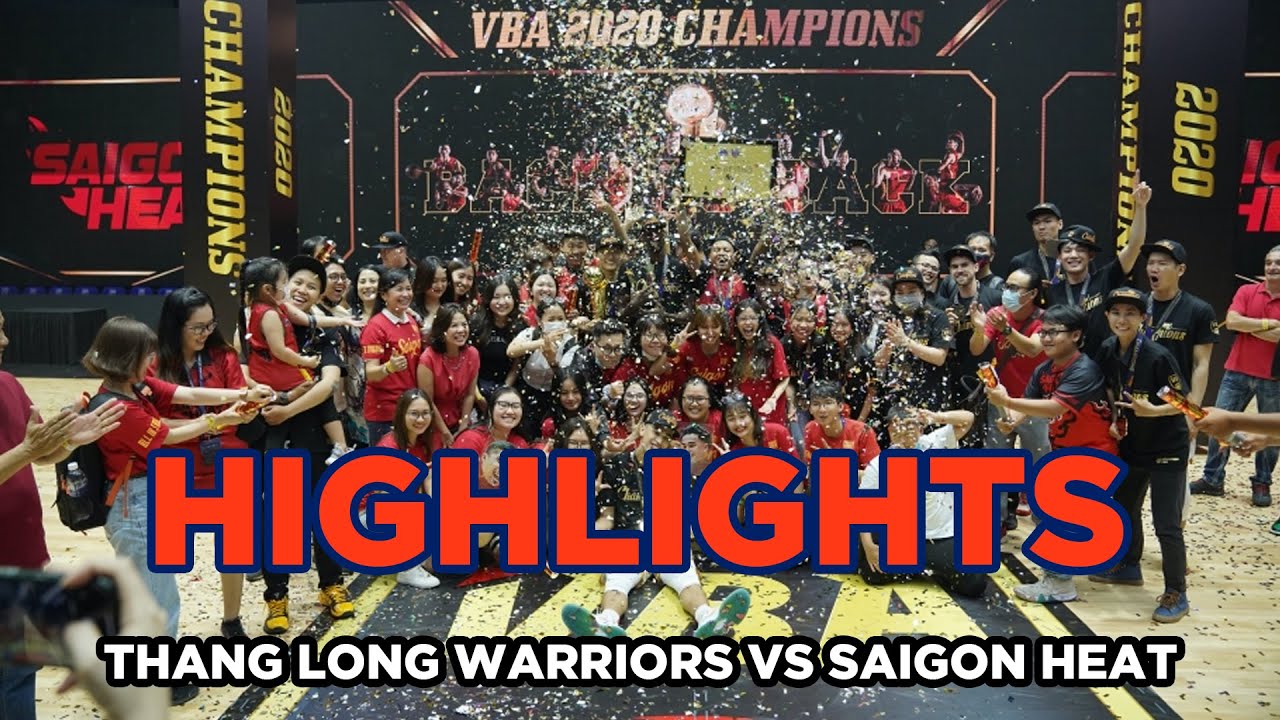 Highlights || Thang Long Warriors vs Saigon Heat || Finals game 4 || VBA 2020 || 08 - 12
