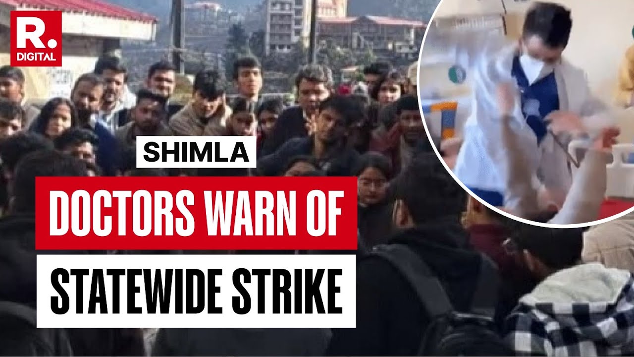 Shimla IGMC&rsquo;s Assault Case: Doctors Warn Of Statewide Strike Over Violence