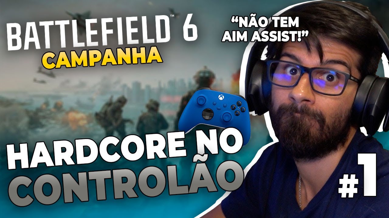 JOGANDO O MODO HIST&Oacute;RIA NO CONTROLE E J&Aacute; COME&Ccedil;OU ASSIM | CAMPANHA BF6 - PARTE 1