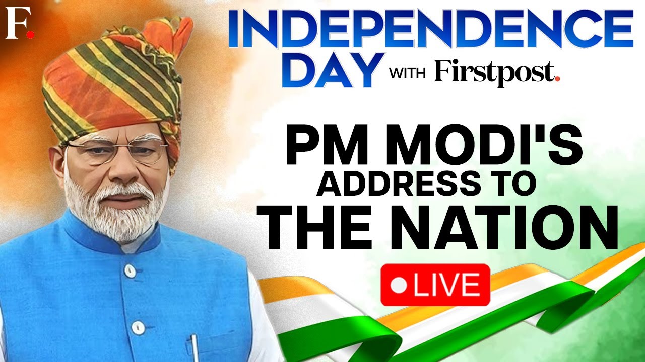 PM Modi LIVE: PM Modi Addresses the Nation on 79th Independence Day at Red Fort | Independence Day
