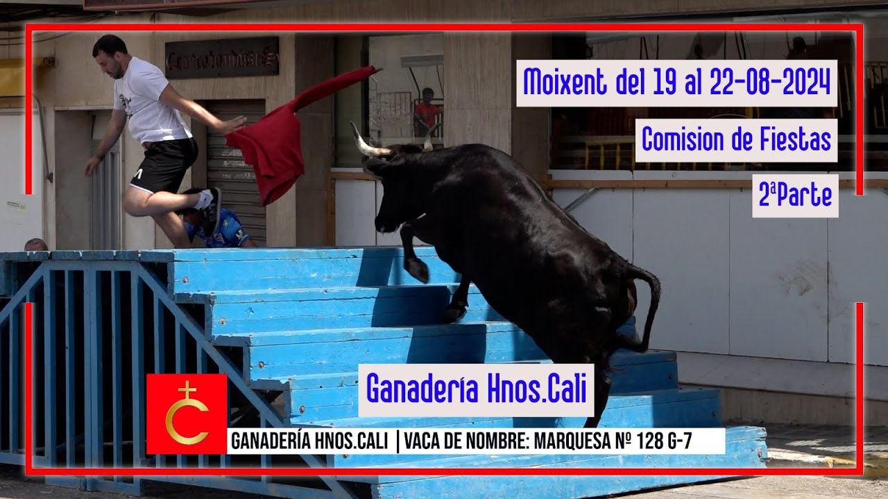 Moixent 19 al 22 de Agosto de 2024 Ganadería de Hnos Cali 2ªParte