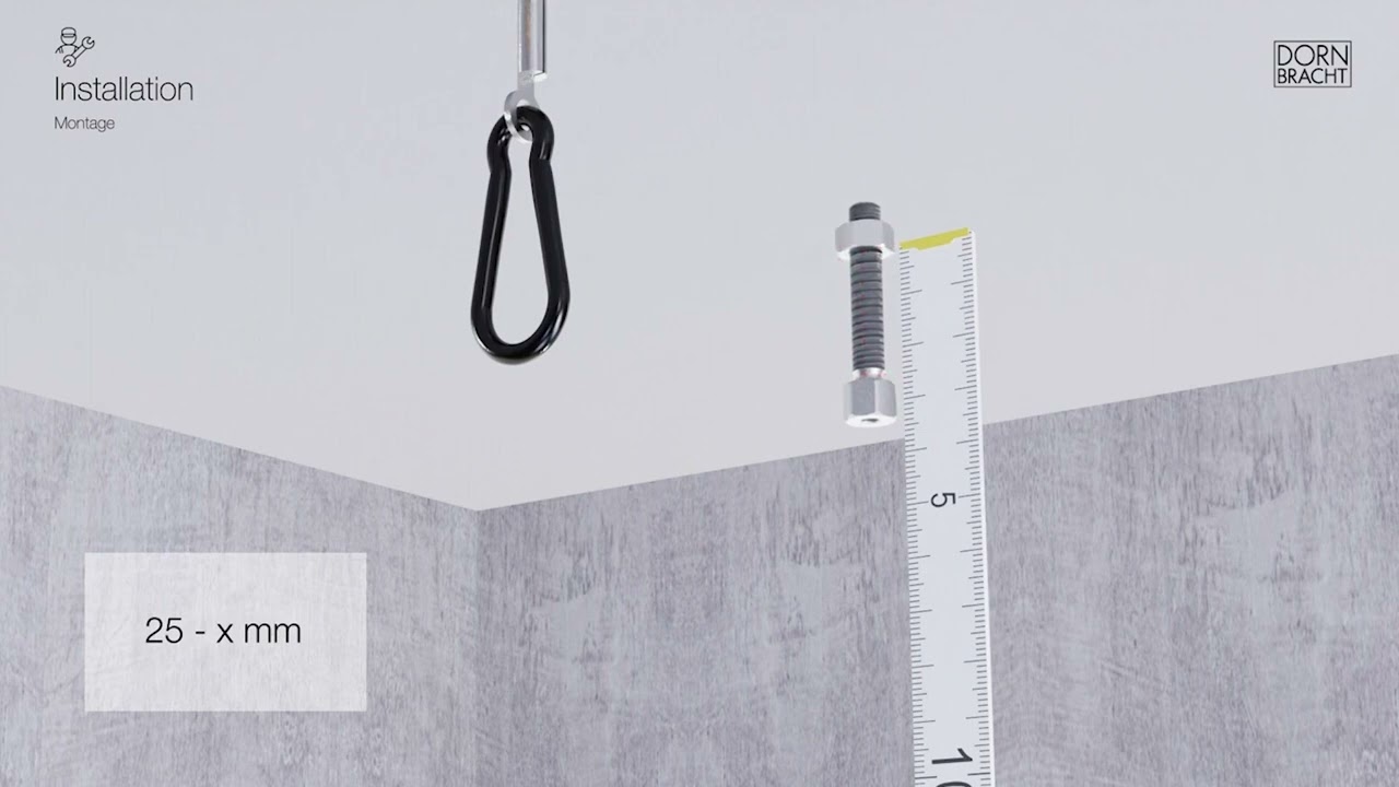 Dornbracht Rain Shower | Two Jet Types | Ceiling Fixing | Installation #youtubevideos