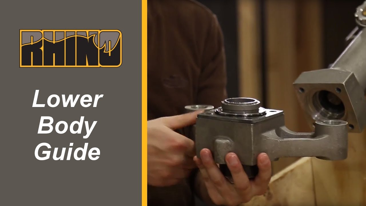 Rhino Pro-Series Post Driver Lower Body – Maintenance & Cleaning Guide