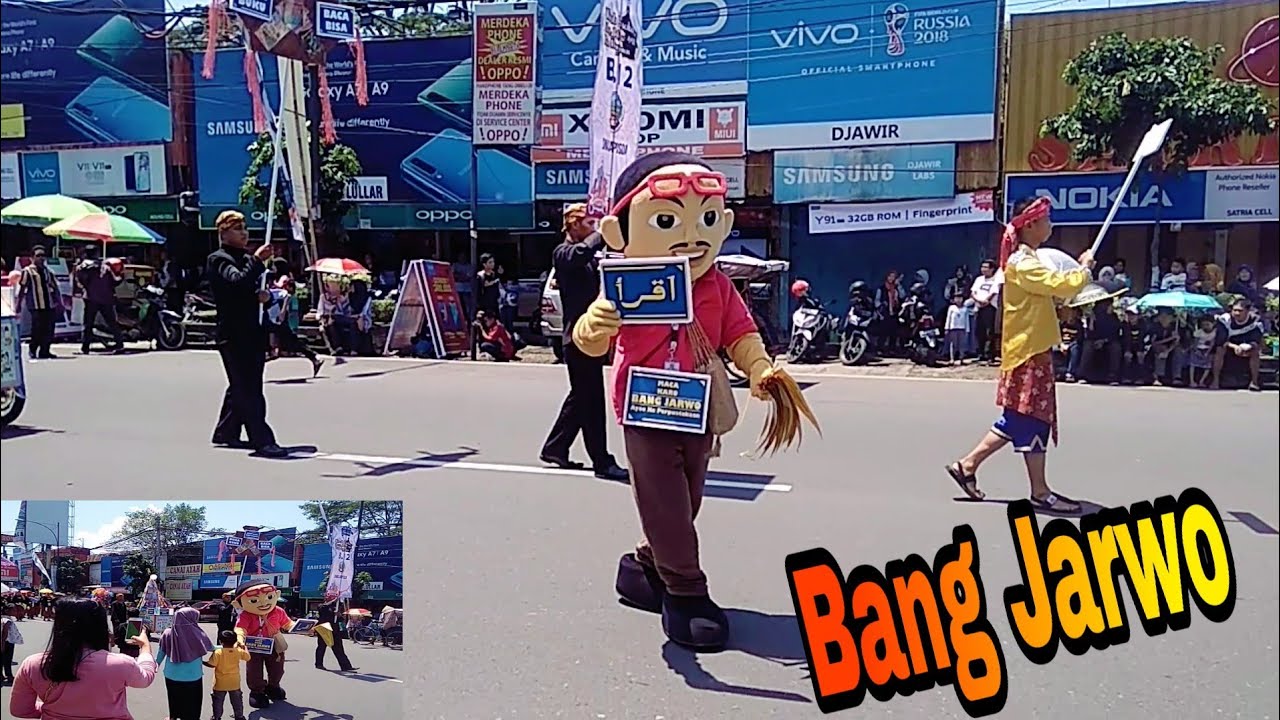 BADUT BANG JARWO DI ACARA KIRAB PUSAKA BANYUMAS
