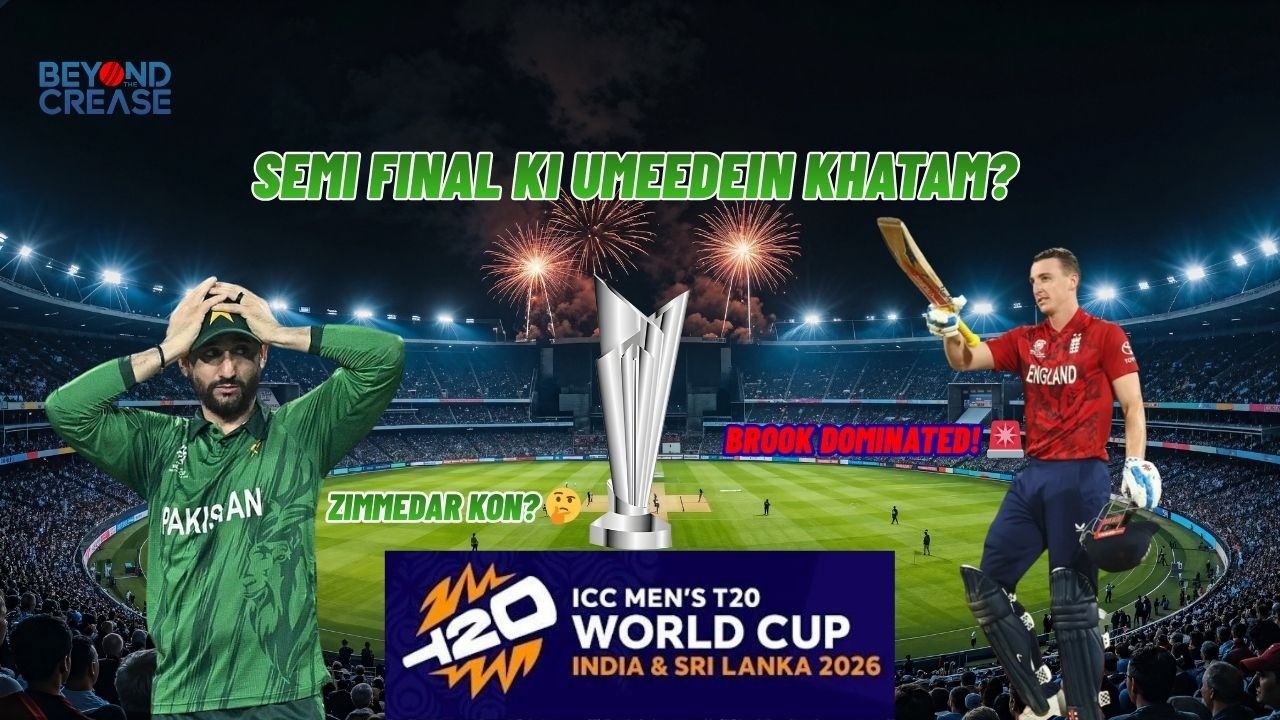 Pakistan Ki Semi Final Umeedein Khatam? 😱 | Brook Dominates | T20 WC 2026