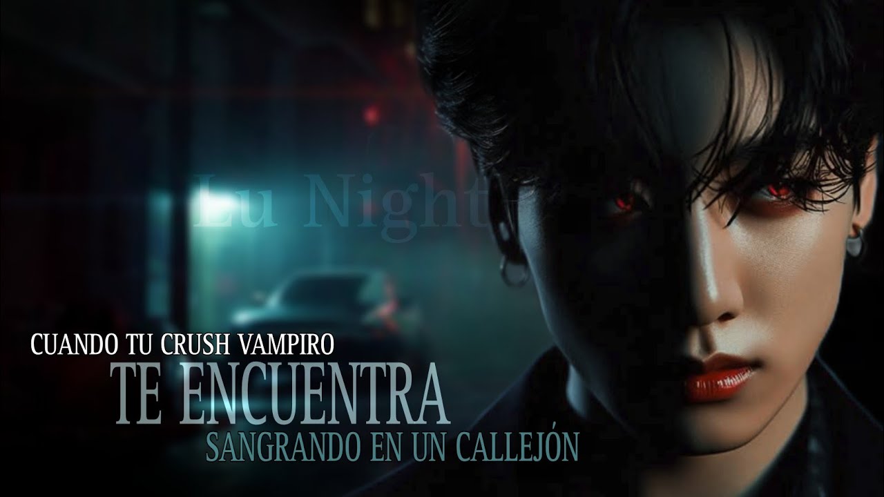 🔥┊Cuando tu crush vampiro te encuentra sangrando en un callejón┊Imagina con Jungkook
