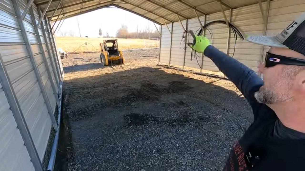 You won't believe what went WRONG! Moving a huge Carport Building!