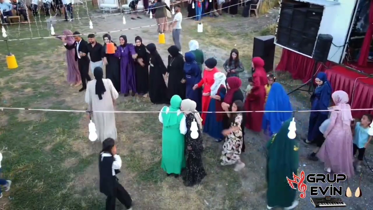 Grup Evin Balotu Drone Çekimi (dursun yildizerin kızının kına günü )
