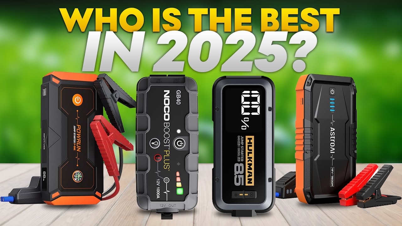 Best Portable Jump Starters 2025 for Car Battery & Small Trucks