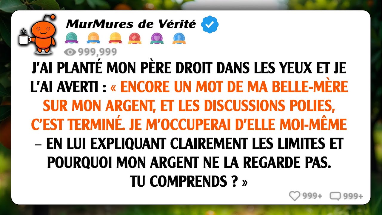 J'ai offert un cadeau à ma belle-mère pour la fête des mères - après qu'elle ait dépassé les bornes