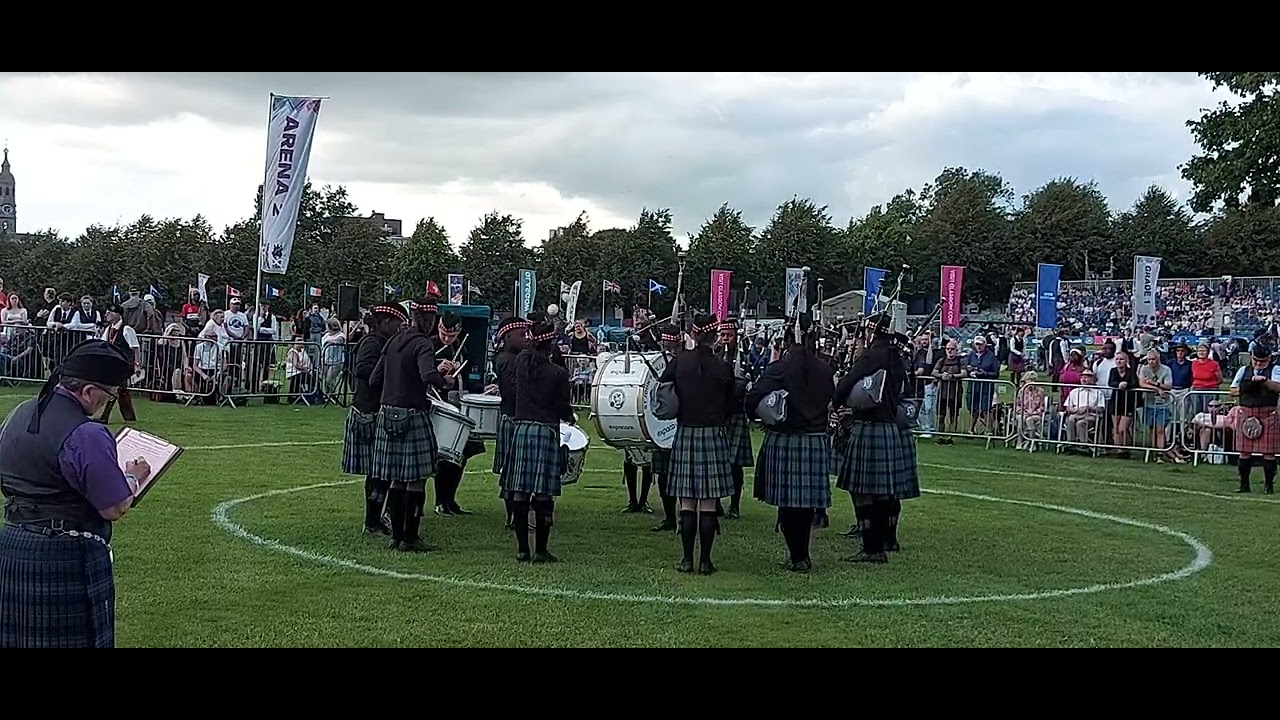 St Johns College Zimbabe - Novice Juvenile A - World Pipe Band Championships 2025