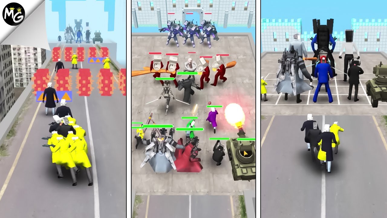 Menggabungkan Titan Speakerman Menjadi TV Man Cakar Kuat | Skibidi Toilet | Musim Gaming