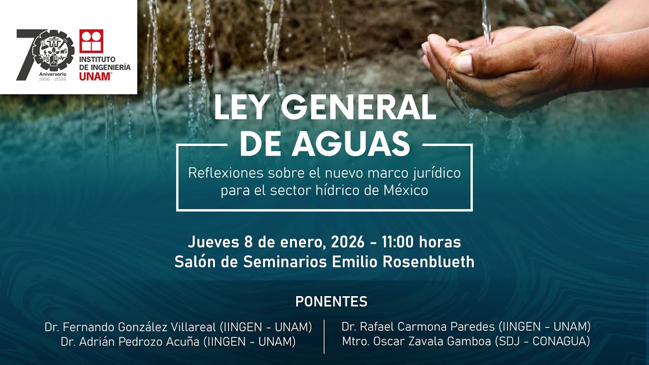 Ley General de Aguas - Reflexiones sobre el nuevo marco jurídico para el sector hídrico de México.