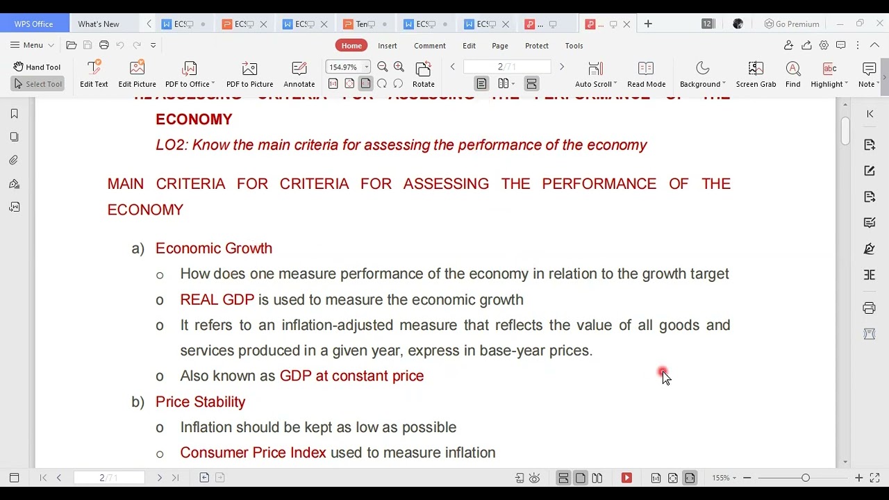 UNISA ECS2603: SOUTH AFRICAN ECONOMIC INDICATORS CHAPTER 01