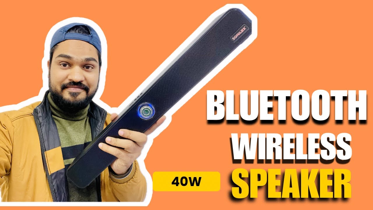 Bluetooth Wireless Audio bar 40w  Speaker Under 1000 | Unboxing & Review 