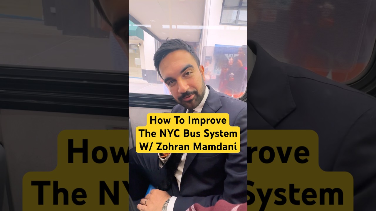 How To Improve The NYC Bus System With Zohran Mamdani #nyc #didyouknow #publictransportation #mta