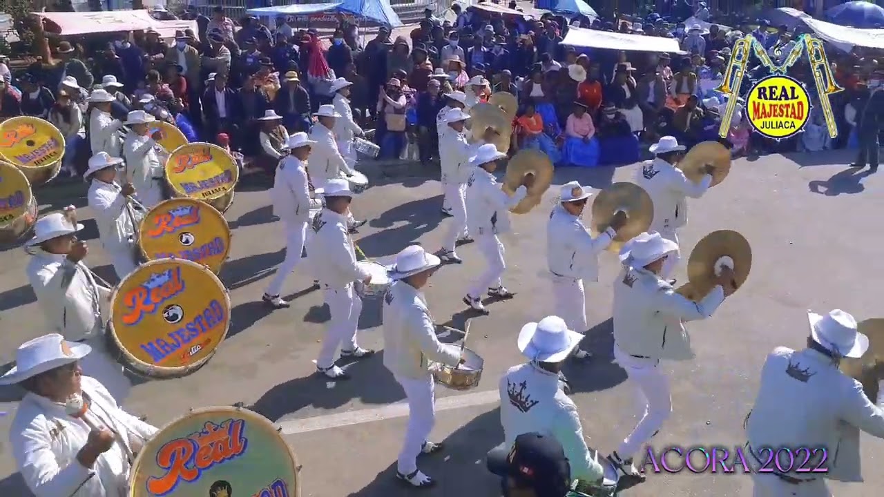 ACORA 2022 - UNICA Y ORIGINAL BANDA DE MUSICOS REAL MAJESTAD - FESTIVIDAD VIRGEN DE NATIVIDAD