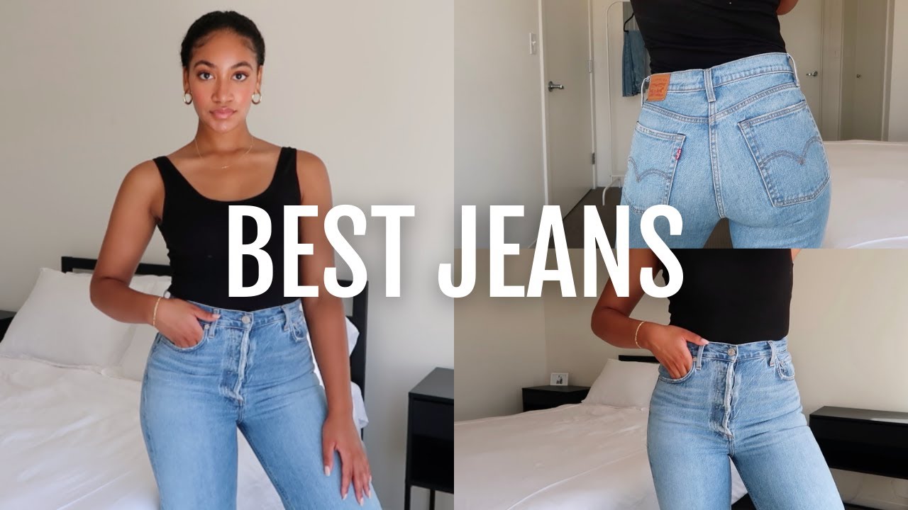 BEST JEAN RECOMMENDATIONS | DENIM TRY ON HAUL (AGOLDE, LEVI'S, ARITZIA)