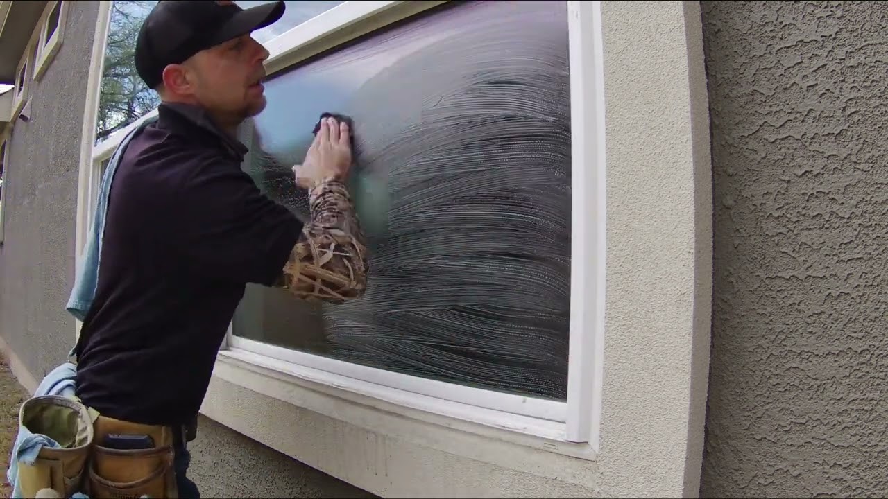 Bling the Pane - Window Cleaning | ASMR | Puppies